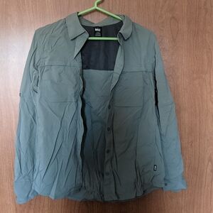 REI Sahara Women's Long Sleeve Button Down